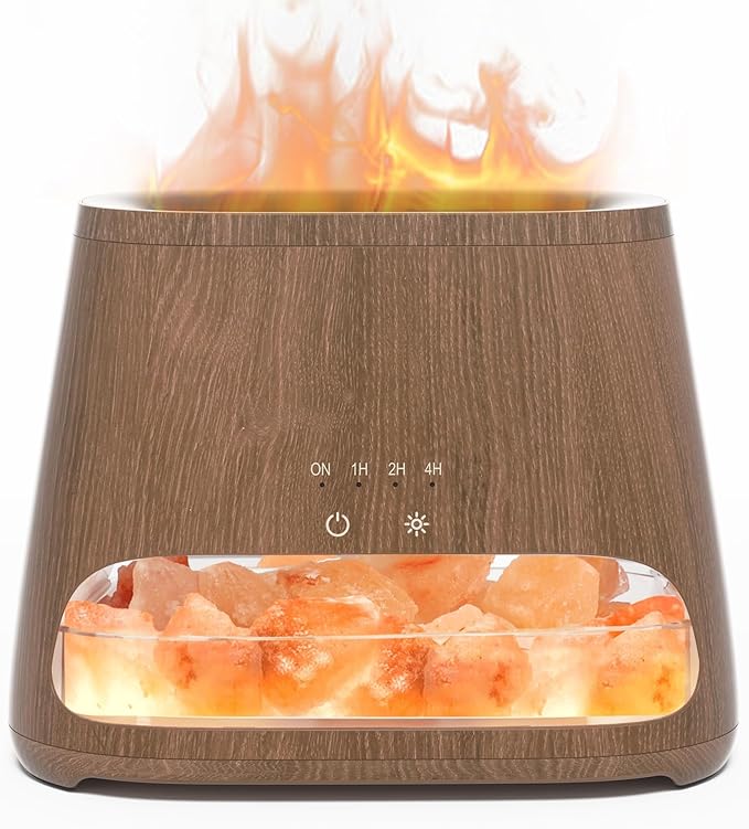 Humidificador de aceites y Lámpara de sal